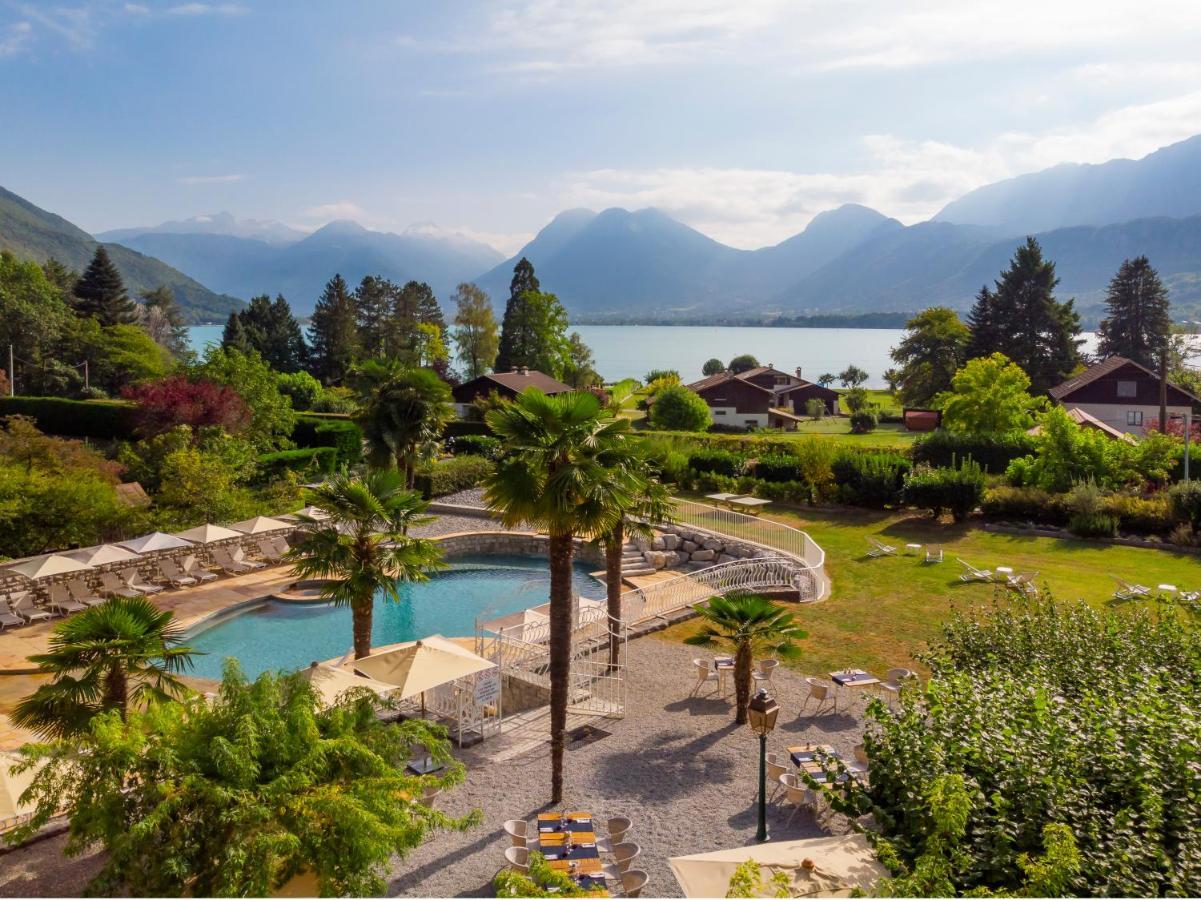 Hotel Les Grillons Talloires Exterior foto