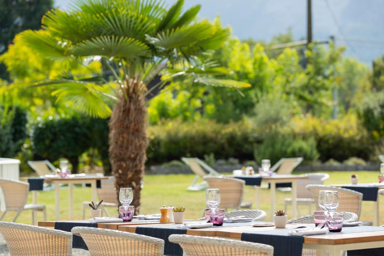 Hotel Les Grillons Talloires Exterior foto